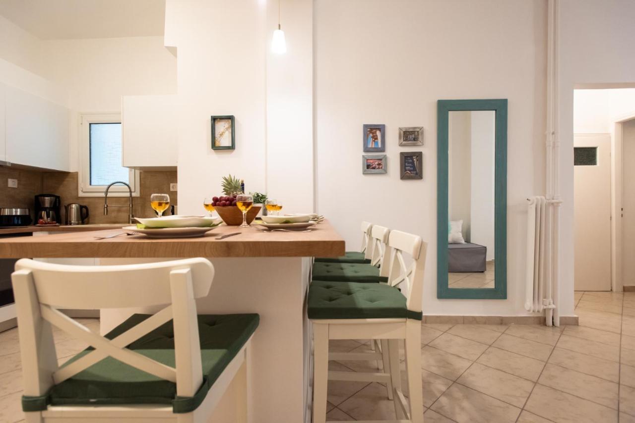 Blue Ark Comfort Near Acropolis Athena Bagian luar foto