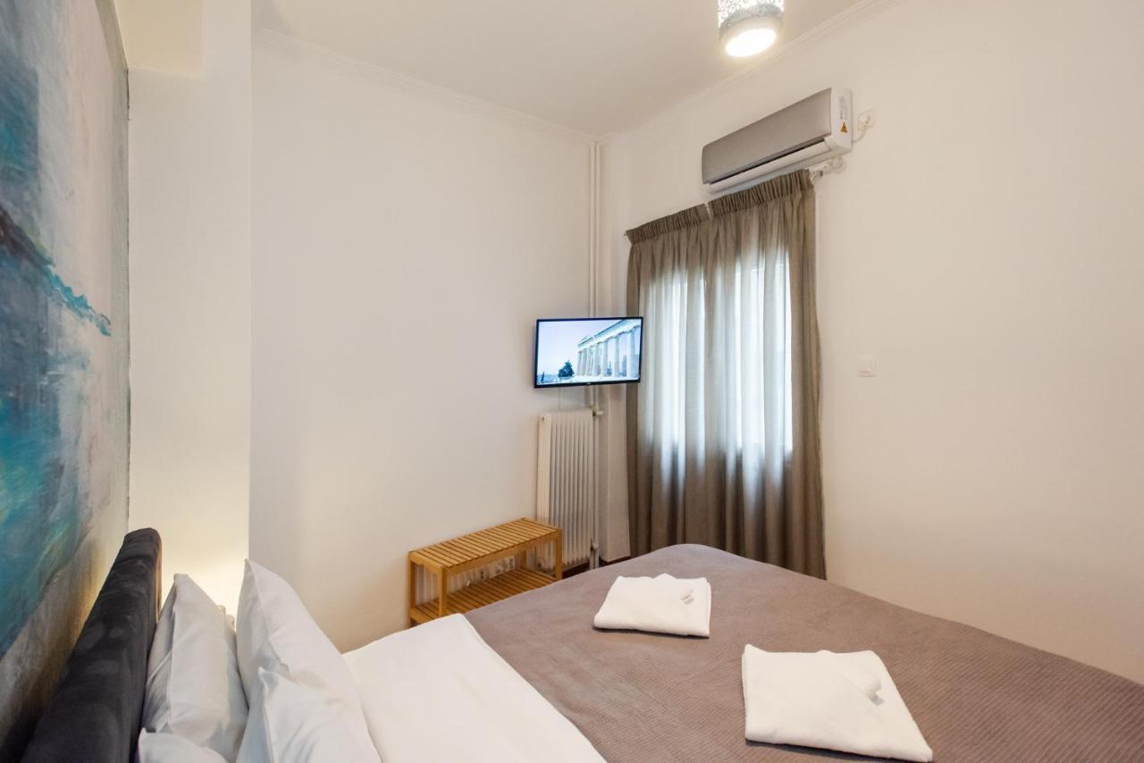 Blue Ark Comfort Near Acropolis Athena Bagian luar foto