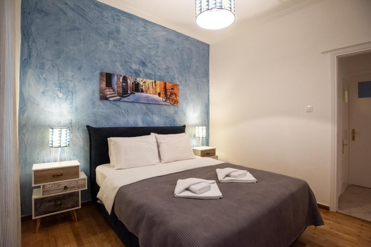 Blue Ark Comfort Near Acropolis Athena Bagian luar foto