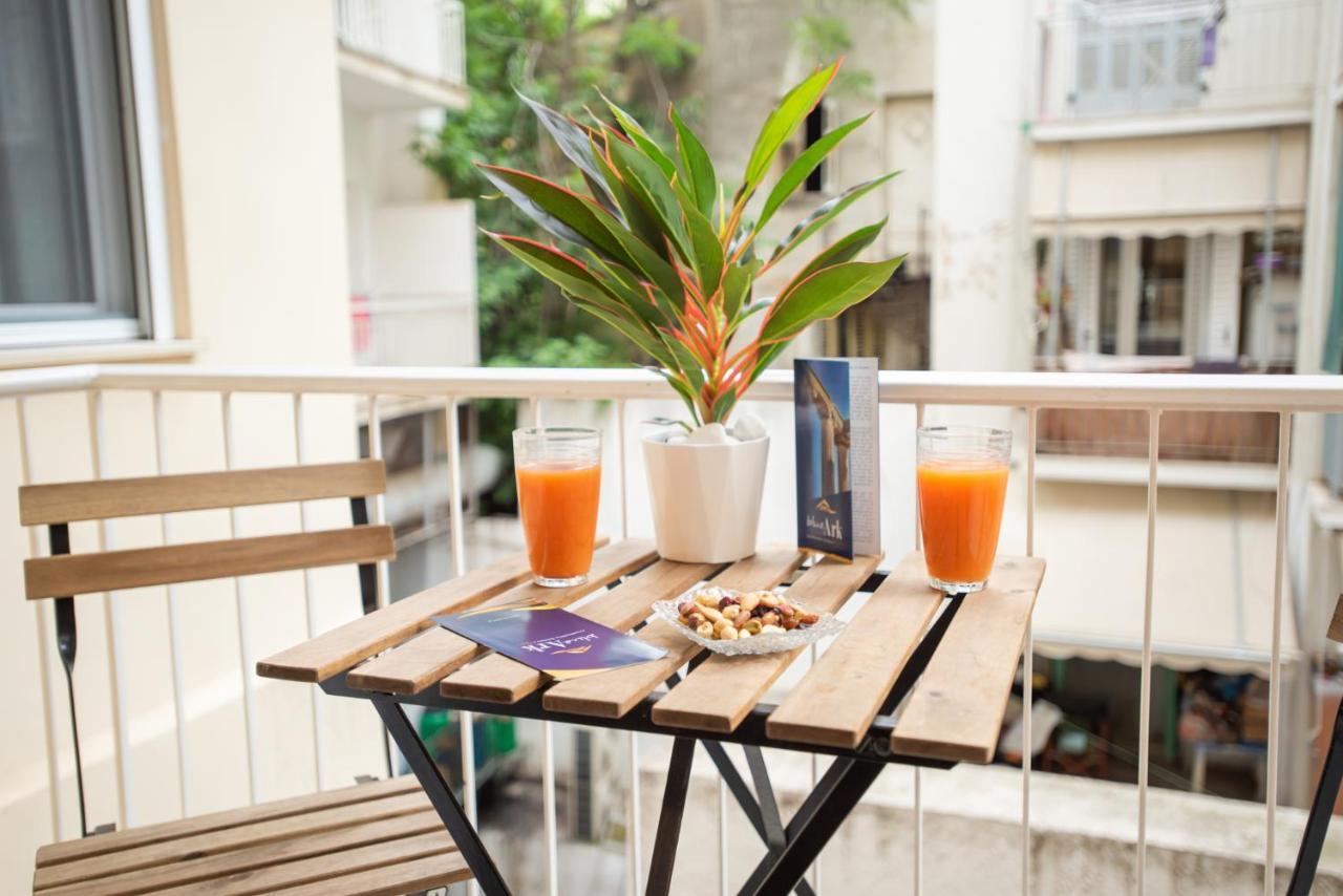 Blue Ark Comfort Near Acropolis Athena Bagian luar foto