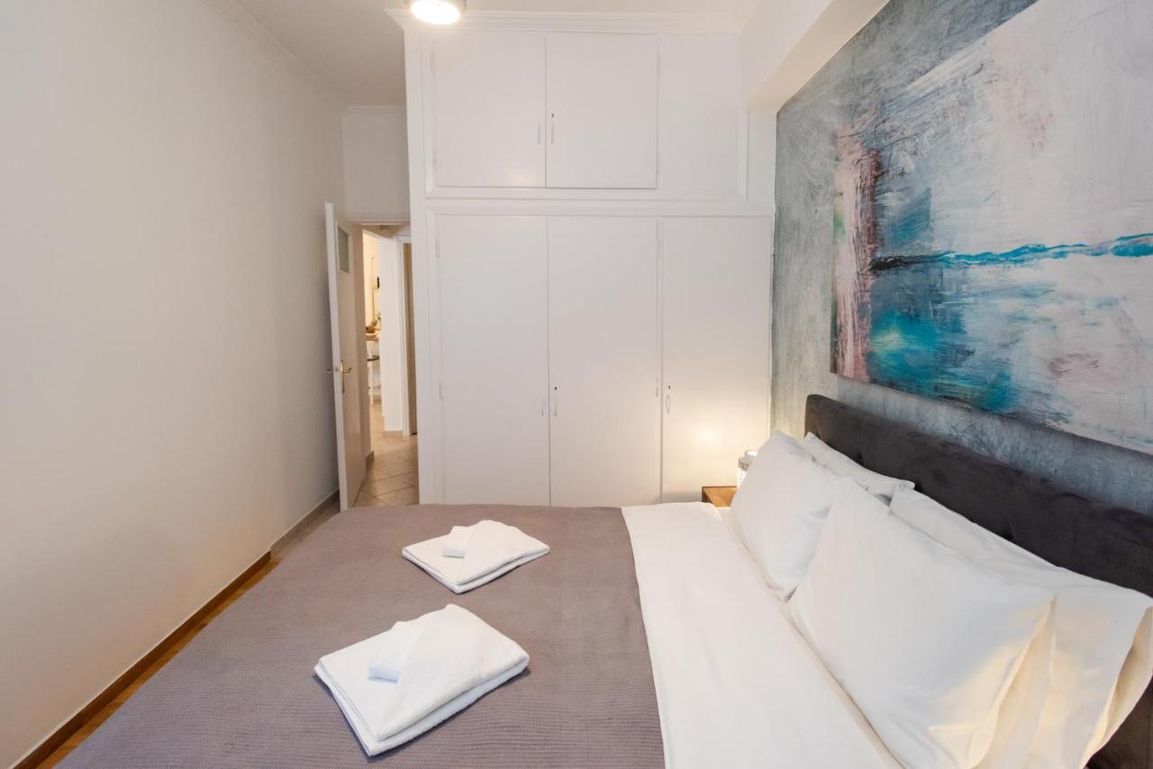 Blue Ark Comfort Near Acropolis Athena Bagian luar foto